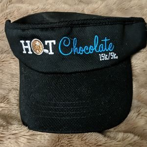 Hot chocolate run visor
